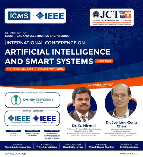 All the registered and presented papers will be published in Conference Proceedings by IEEE; Conference contents will be submitted for inclusion into Ei Compendex and Scopus. . International conference on artificial intelligence 2023
